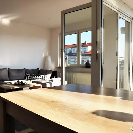 Exklusive Wohnung Mit Dachterrasse In Schleussig Leipzig Exterior foto